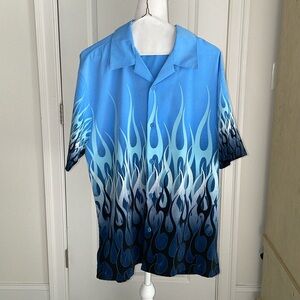 Dragonfly Roadhouse Flames Shirt